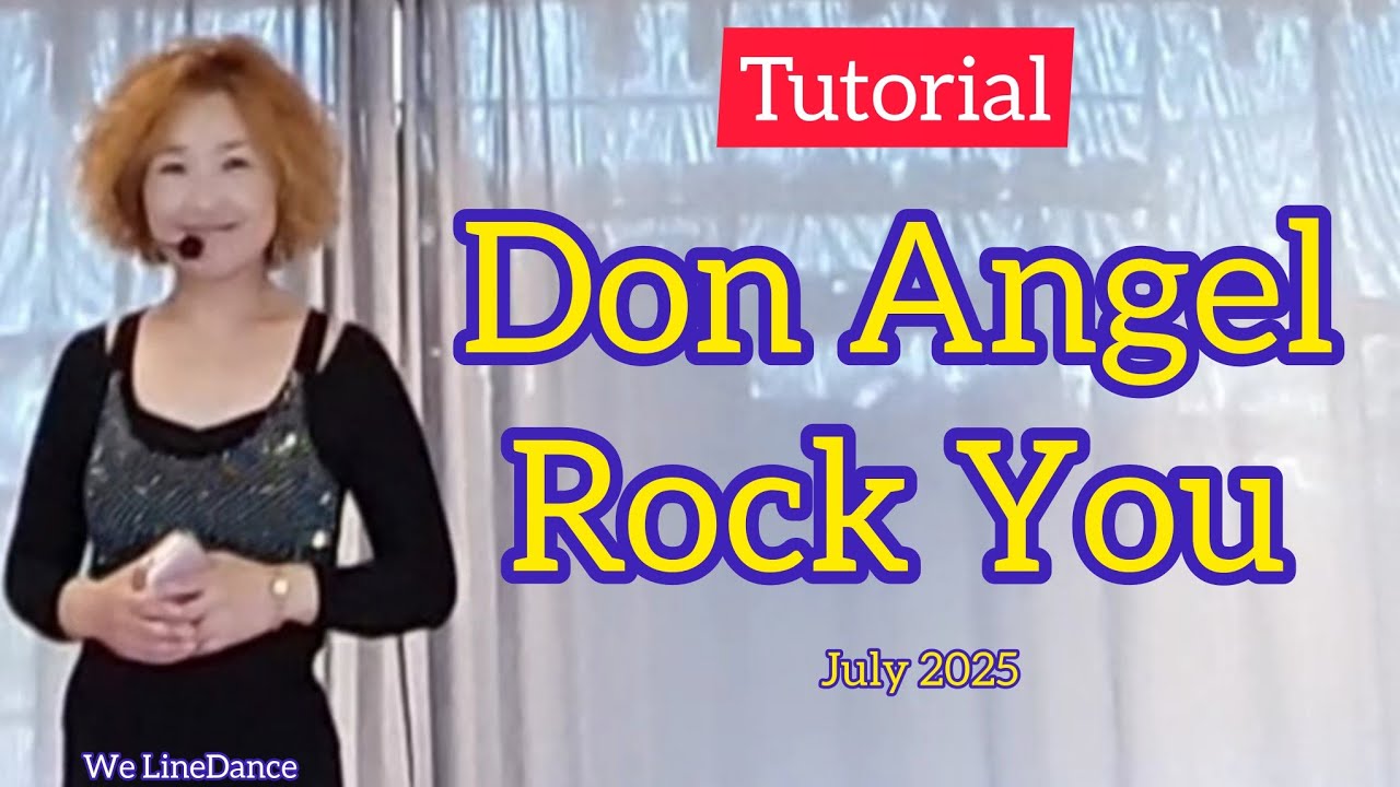 Tutorial : Don Angel Rock You linedance