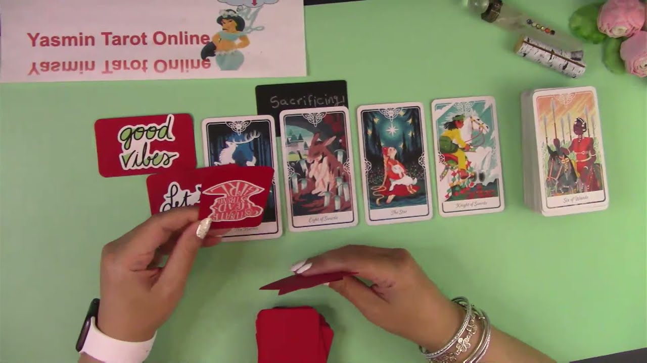 اونهم بمن فکر میکنه؟ تا سه نفر Yasmin Love Tarot