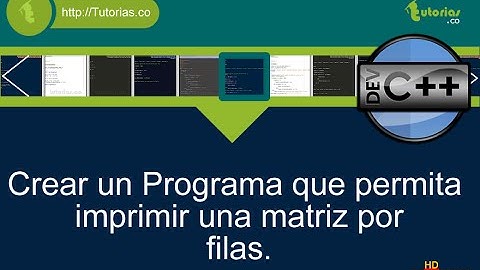 arrays – visual c++ (matriz por filas)