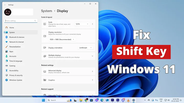 How to Fix Shift Key Not Working on Windows 11