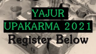 Yajur Upakarma 2021 | Register Below | Introduction | Sri K Suresh