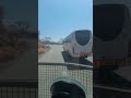 Driving on Zambia dangerous Mountain kapilingozi with a truck