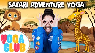 Go On A Safari Adventure!  Yoga Club (Week 21) | Cosmic Kids
