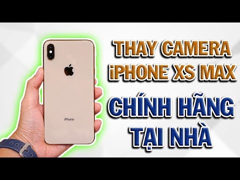 Hướng dẫn Thay Camera sau iPhone XS Max | Bệnh viện điện thoại 24h
