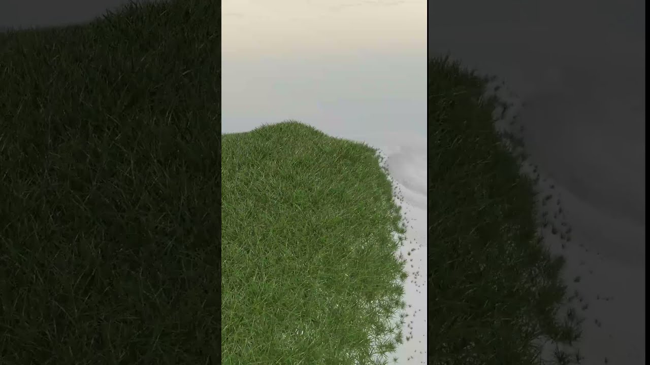 GROWING GRASS Cgi Blender3d Motiongraphics 3danimation Logoanimation C4d Animation Tutorial
