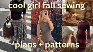 fall 2026 sewing plans + patterns 🍁