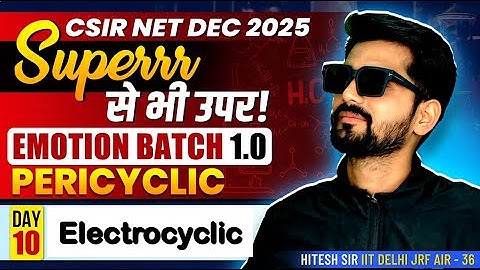 Group Transfer Reaction - Ene Reaction | Pericyclic | Csir Net Chemistry | Emotion Batch 1.0 |