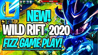 NEW WILDRIFT (2020) FIZZ GAMEPLAY! screenshot 4