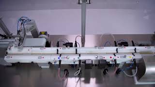 Automatic leak test machine for BFS containers