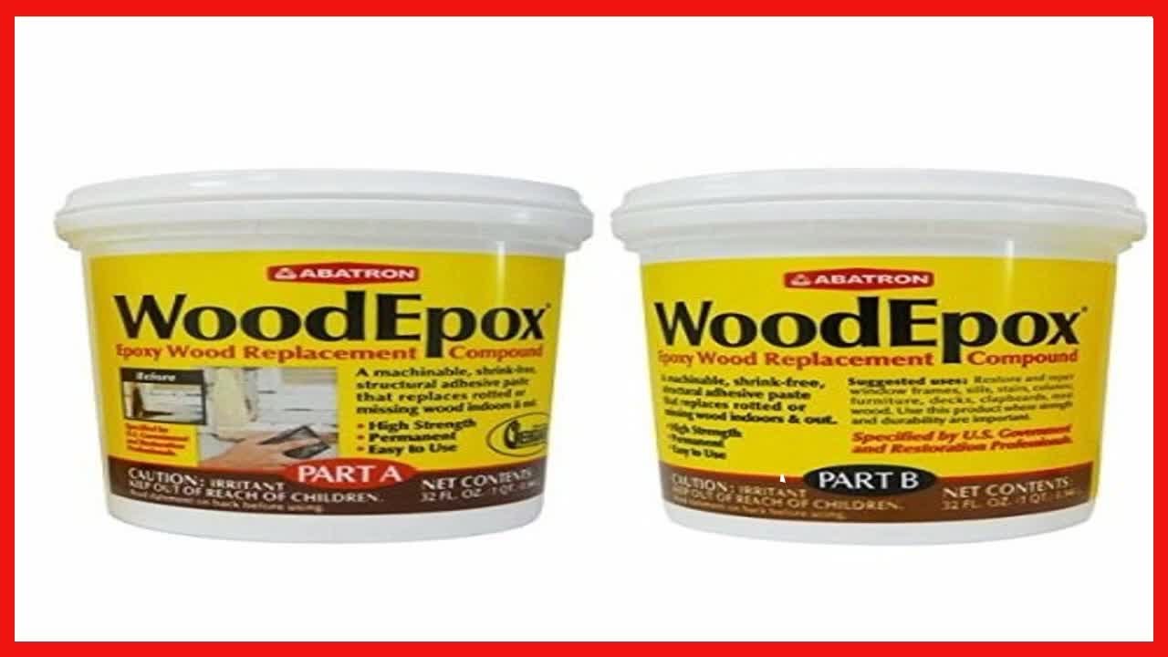 Great product Abatron WoodEpox Epoxy Wood Replacement Compound, 2