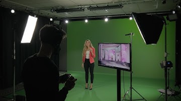 Real time chroma key - Demo