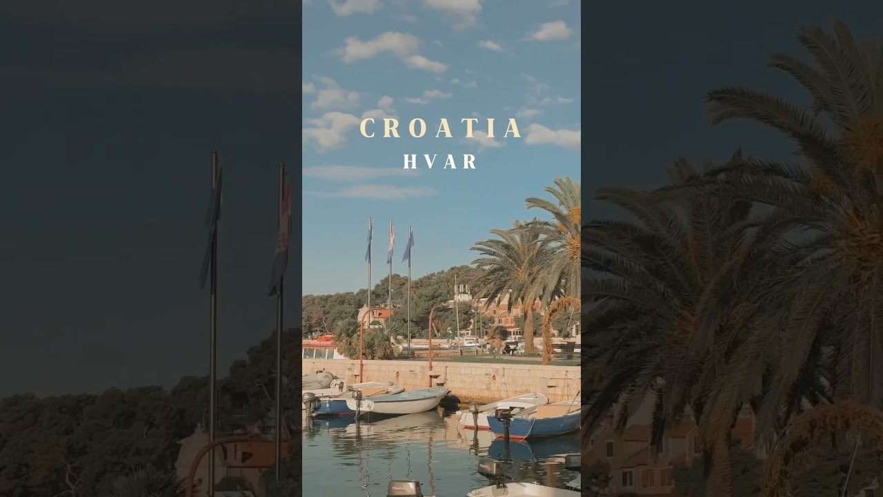 Dreamy summer in Europe vibes in Croatia📍Hvar, Croatia 