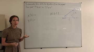 Parametric Equations: Example 2