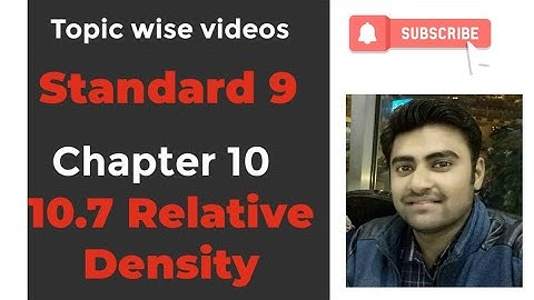 NCERT Science class 9 chapter 10 10.7 RELATIVE DENSITY #physicsuniversewithjaiminshah