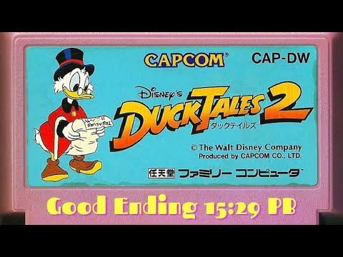 DuckTales 2 (NES,Famicom,Dendy) 100% Speedrun 15:29 PB