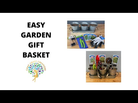 Video: Korgar med trädgårdstema: Vad du ska lägga i en trädgårdspresentkorg