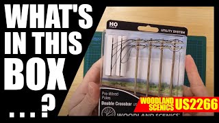 Pre-Wired Poles - Double Crossbar - HO Scale video