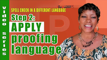 Correctly Apply Spell Check to Proof a Different Language in PowerPoint