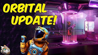 Exploring The Orbital Update! No Man's Sky Orbital Update Gameplay
