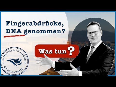 Fingerabdrücke genommen  – Was tun? – Tipps vom Anwalt / Strafverteidiger in Freiburg