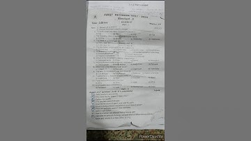 10th Science First Rivision Question Paper 2024 Cuddalore District