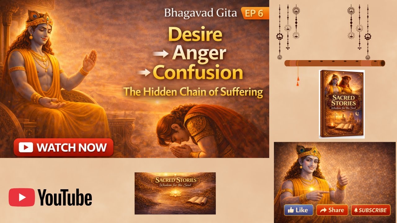 Bhagavad Gita – Episode 6 | Desire to Anger: The Hidden Chain Explained