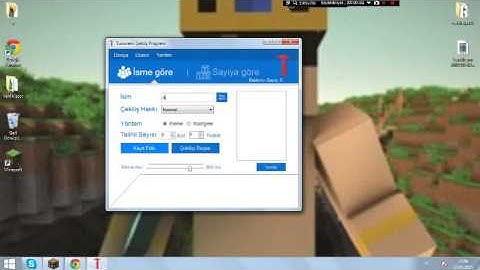 tusunami adlı program la cekiliş yapma