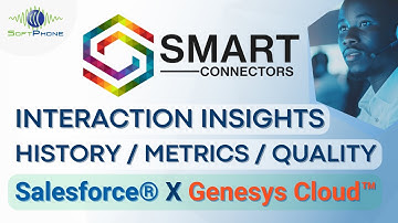 Interaction History, Metrics & Quality with Salesforce® & Genesys Cloud™ Smart Connector
