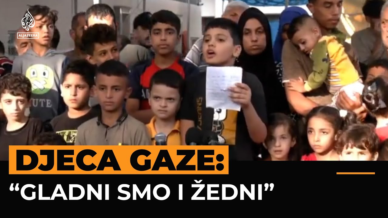 أطفال غزة إلى العالم: ليس لدينا طعام ولا ماء، احمونا