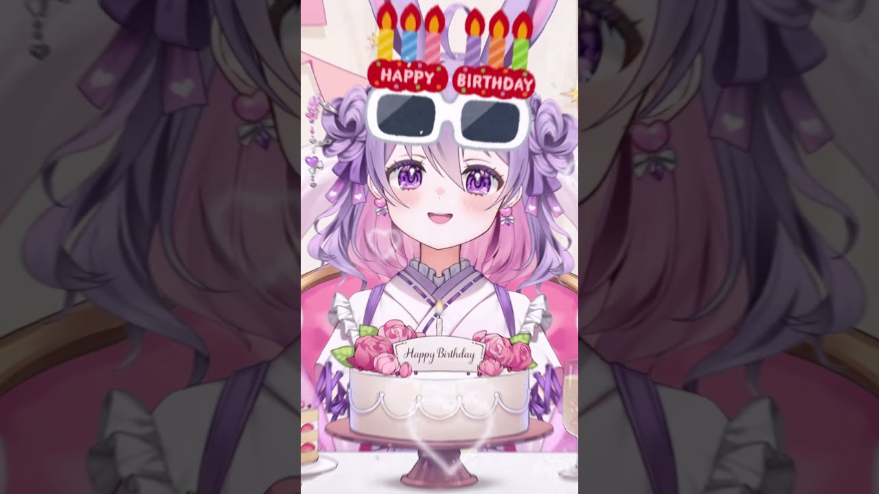 【お誕生日】目が合った人みんなおめでとうちょうだい!! #新人vtuber #vtuber #誕生日 #個人勢vtuber