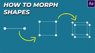 Morph shapes after effects tutorial | Morph shapes in after effects 2020 | Morph shape layers