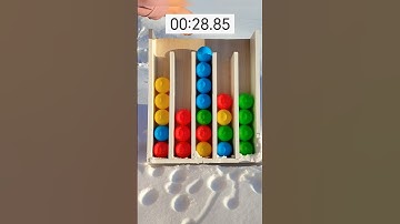 CHELLENGE 🔵🔴🟢🟡 COLOR BALL SORT GAMES 💯 PLAY GAME #shortvideo #numpuz #numpuz #toys #puzz #puzzle