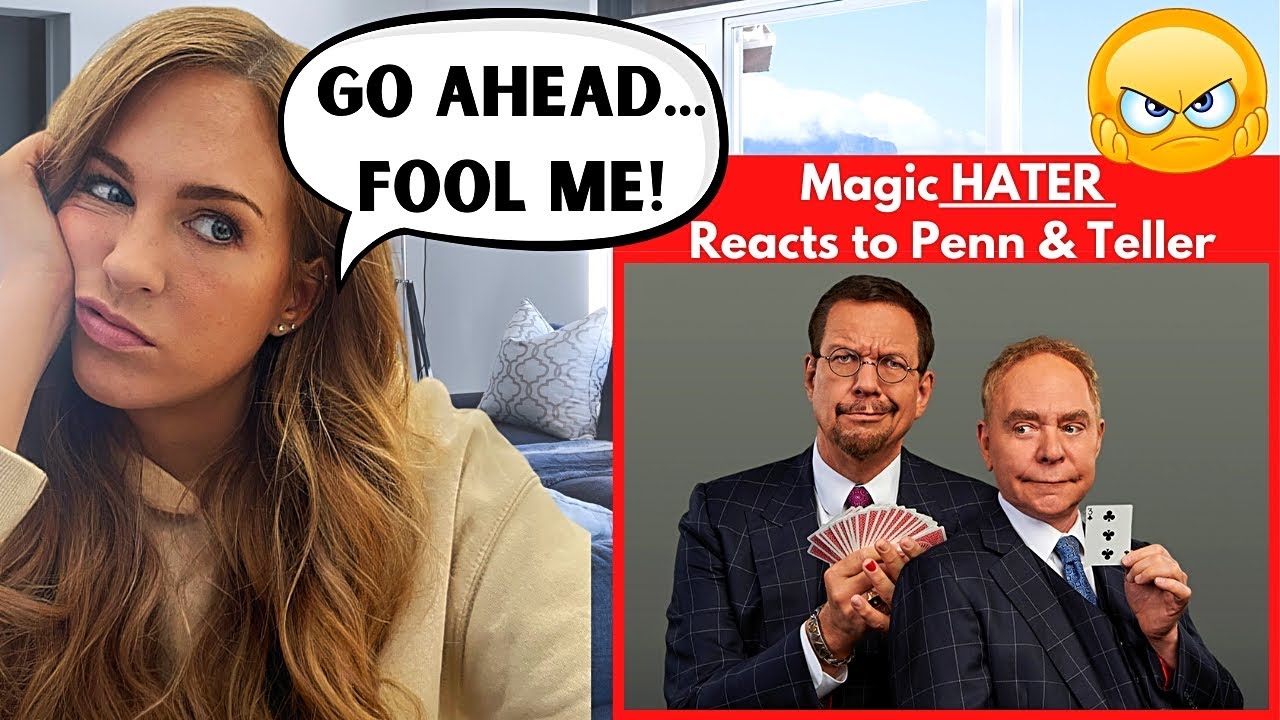 Irish Girl Reacts to Penn And Teller For the First Time