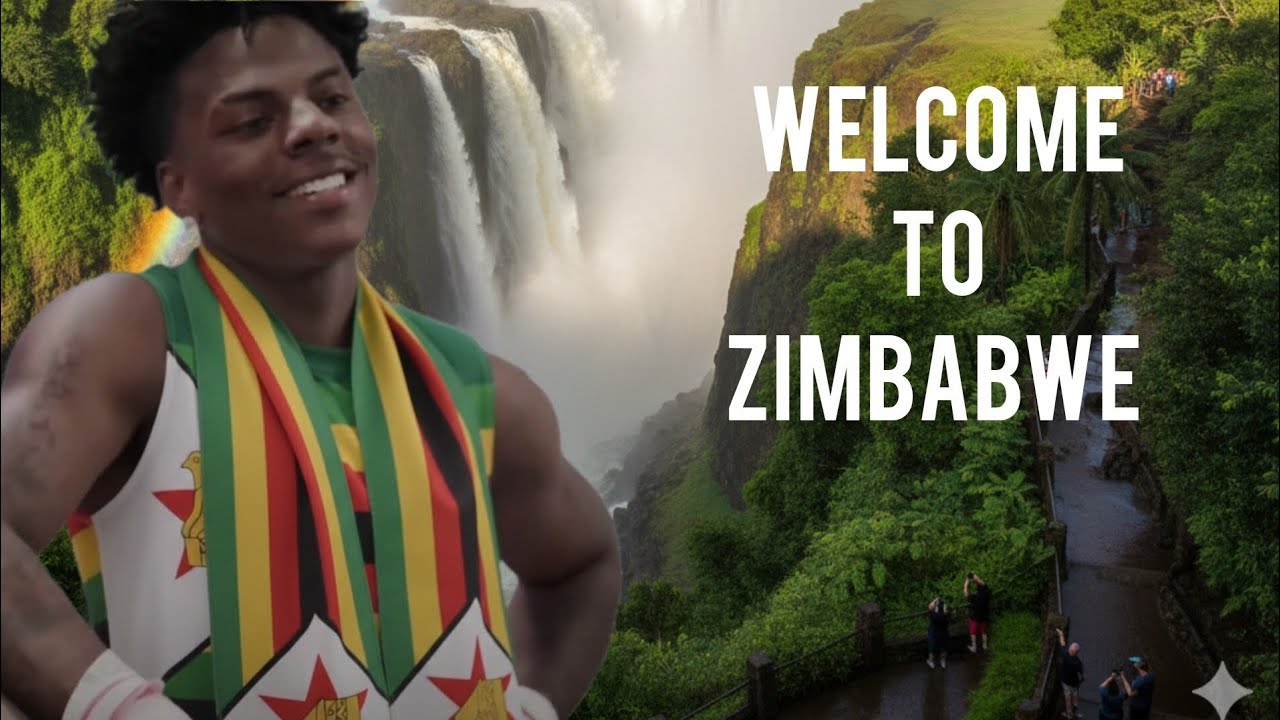 Ishowspeed in Zimbabwe live 