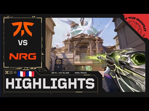 LE VAINQUEUR SE QUALIFIE POUR LA GRANDE FINALE! Fnatic vs NRG HIGHLIGHTS // VALORANT CHAMPIONS PARIS