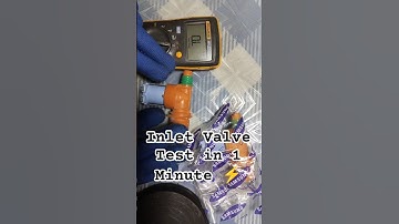 Inlet Valve Test in 1 Minute ⚡#shorts