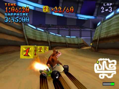 Let's Play Crash Team Racing: 24 - Dingodile is Am...