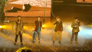 Union J at the X Factor Live - 13th October 2012