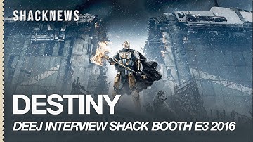 Destiny Rise of Iron DLC Interview with Deej @ E3 2016