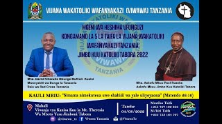 #LIVE:ADHIMISHO LA MISA TAKATIFU UFUNGUZI WA KONGAMANO LA VIWAWA JIMBO KUU TABORA