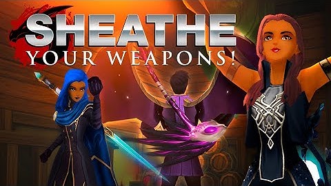 A new Sheathe your Weapon command in Setting (SHORT UPDATE) @AQ3D