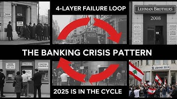 The 4-Layer Bank Collapse Pattern Why 2025 Looks Exactly Like Past Crashes