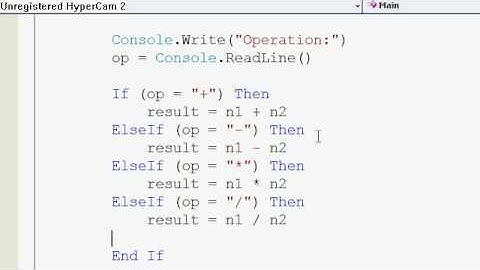 Visual Basic Tutorials P7 - Basic Calculator