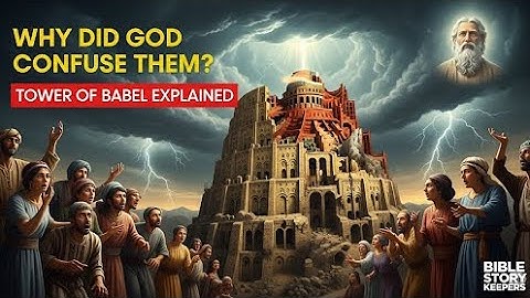 Why God Confused Their Language at Babel | Tower of Babel Bible Story Explained (Genesis 11)