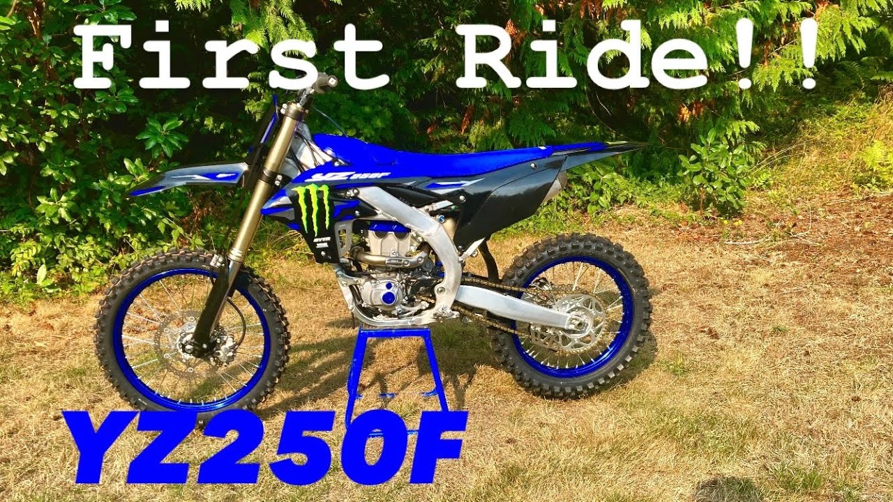 First ride on 2025 YZ250F MONSTER EDITION