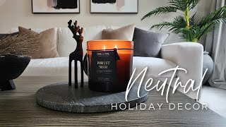 Decorate With Me - Neutral Holiday/Christmas Decor ft Temu by Danielle LaShawn 843 views 3 months ago 23 minutes