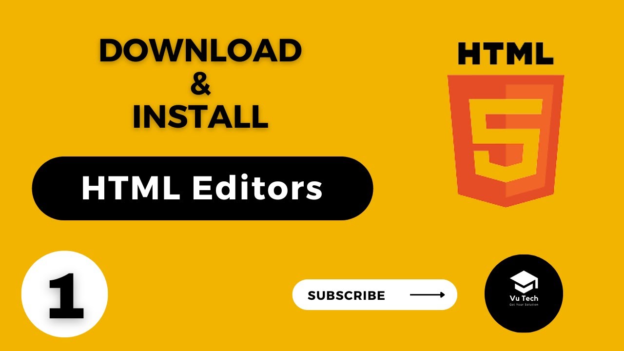 Download and Install HTML Editors | Notepad++ & Sublime | HTML Tutorial ...