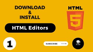 Download and Install HTML Editors | Notepad++ & Sublime | HTML Tutorial for Beginners | #1 | VuTech