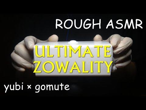 Rough ASMR | ゴム手袋をはめて雑に指かき | Inner Ear Touching with Latex Gloves | SR3D