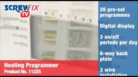 Screwfix Horstmann Centaurplus C27 Heating Programmer